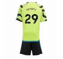 Arsenal Kai Havertz #29 Koszulka Wyjazdowa dzieci 2023-24 Krótki Rękaw (+ krótkie spodenki)
